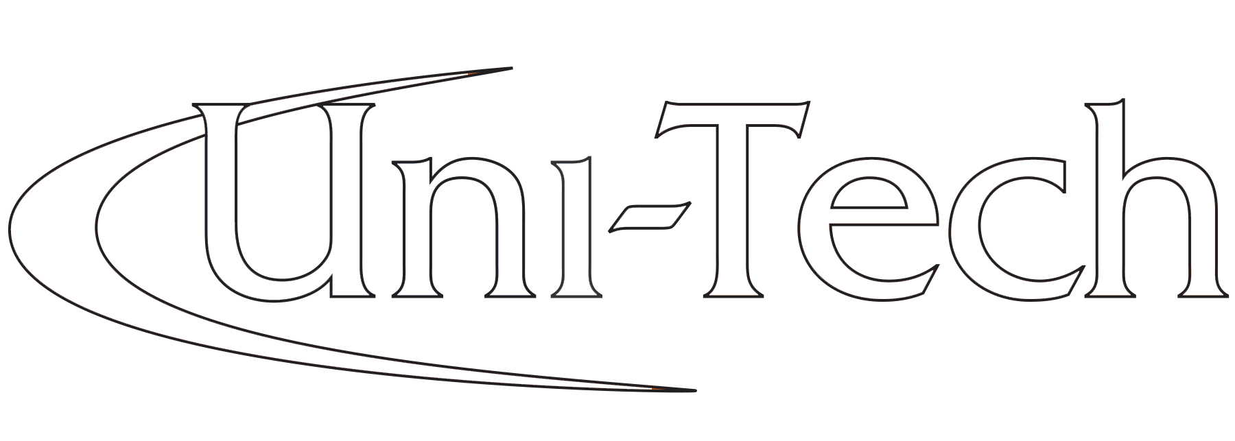 Uni-Tech logo with swoosh design